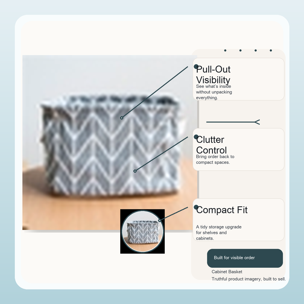 Cabinet Basket