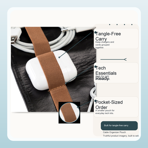 Cable Organizer Pouch