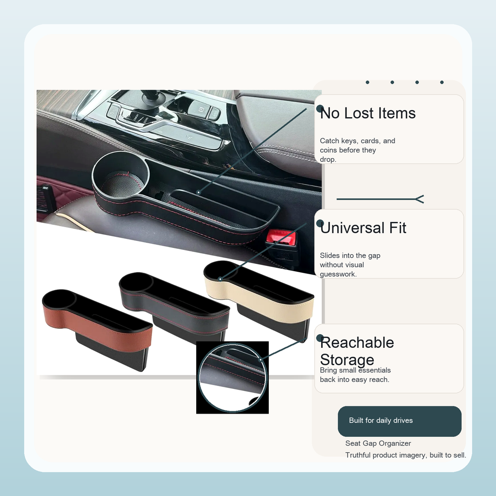 Seat Gap Organizer