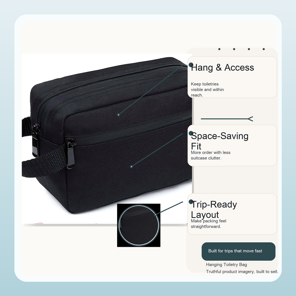 Hanging Toiletry Bag
