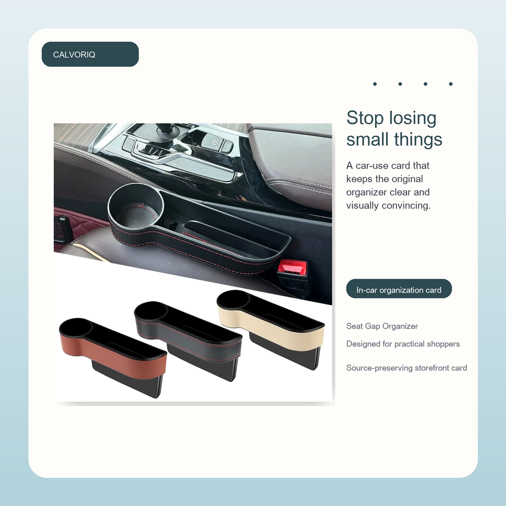 Seat Gap Organizer