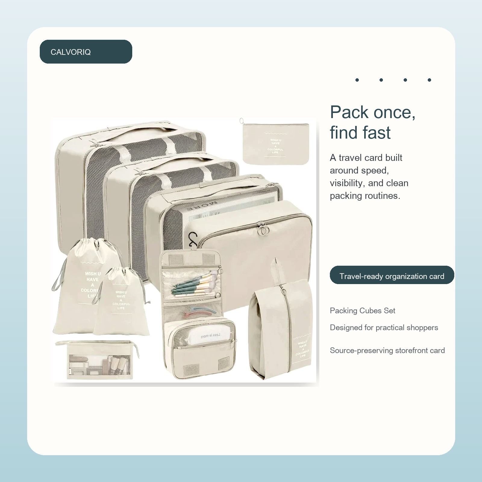 Packing Cubes Set