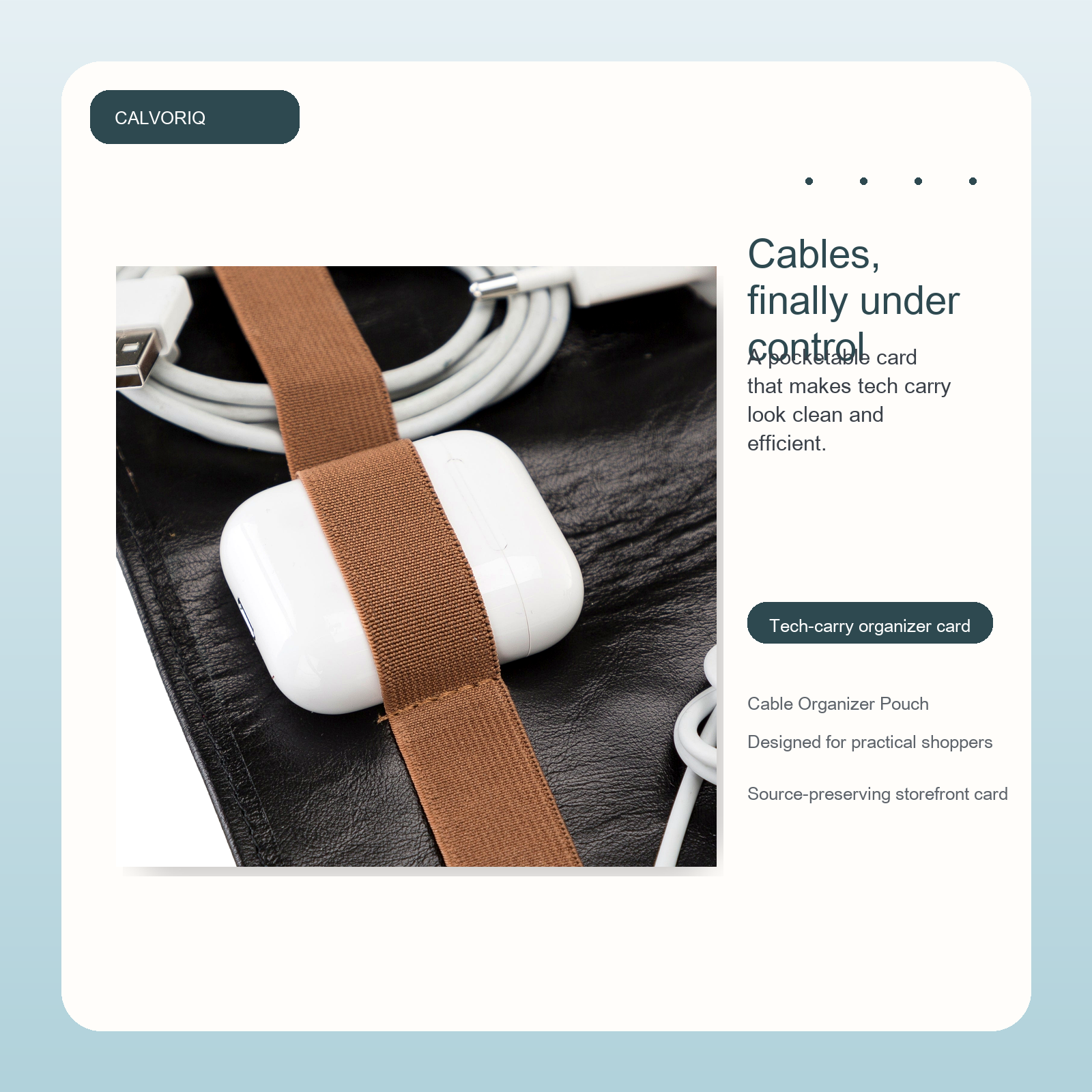 Cable Organizer Pouch