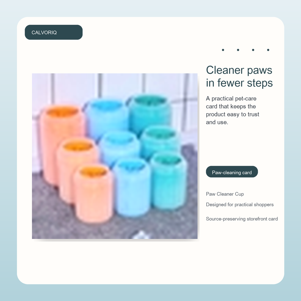 Paw Cleaner Cup