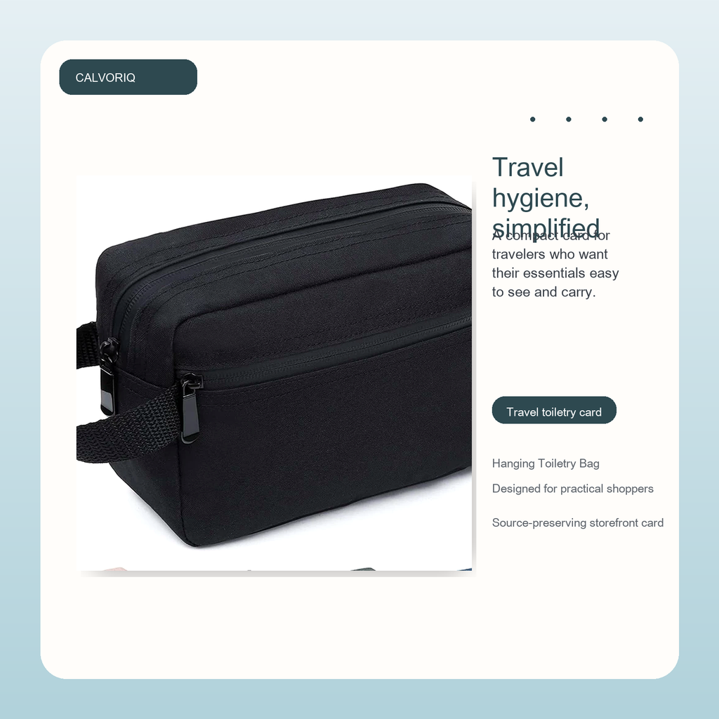 Hanging Toiletry Bag